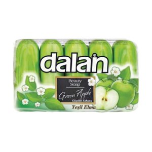 Туалетное мыло Dalan Beauty Green Apple 70гр. — 5 шт.